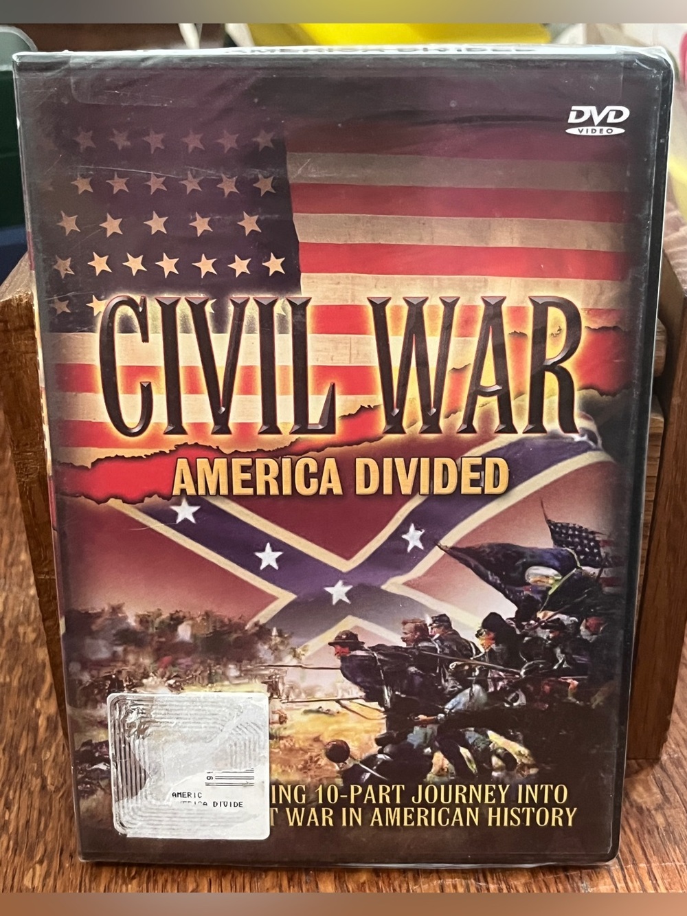 Civil War: America Divided DVD - Red, Blue and White